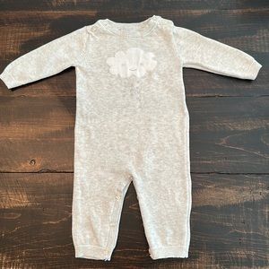Tahari Baby Long Sleeve/Long Pants Jumpsuit